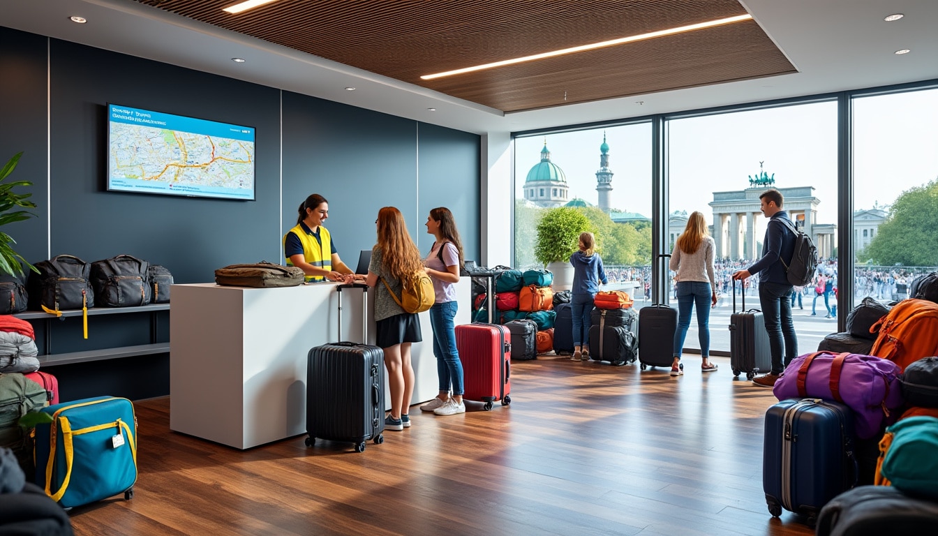discover convenient luggage storage solutions in berlin, allowing you to explore the city hands-free. secure your bags at trusted locations and enjoy your adventures without the hassle of carrying your belongings.