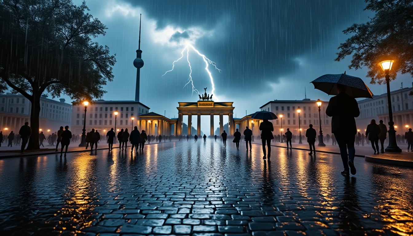 discover the weather patterns in berlin with a focus on rain and precipitation. stay informed about the frequency and intensity of rainfall, including seasonal trends, to plan your visits and outdoor activities in this vibrant city.