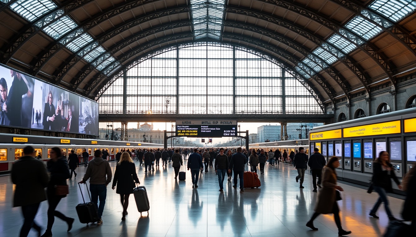 descubre la conveniencia y el encanto de viajar en tren en berlín. explora las estaciones icónicas de la ciudad, los enlaces de transporte eficientes y consejos para navegar por la red ferroviaria. ya seas local o visitante, disfruta de un viaje inolvidable a través de la vibrante capital de alemania.