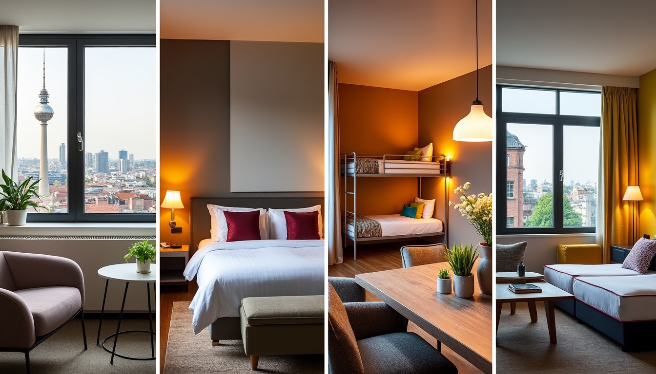discover the best accommodation options in berlin tailored to your group size. from cozy hostels for backpackers to spacious apartments for families, find the perfect place to stay and make the most of your trip to the vibrant city of berlin.